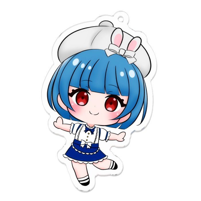 アクリルキーホルダー - 70 x 70 (mm)