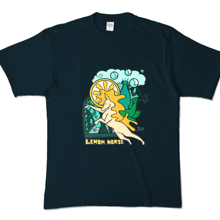 カラーTシャツ - XL - ネイビー (濃色)