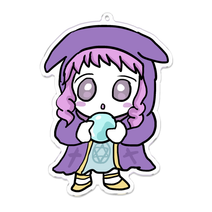 アクリルキーホルダー - 100 x 100 (mm)