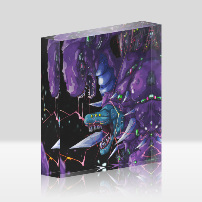 アクリルブロック - 100x100mm