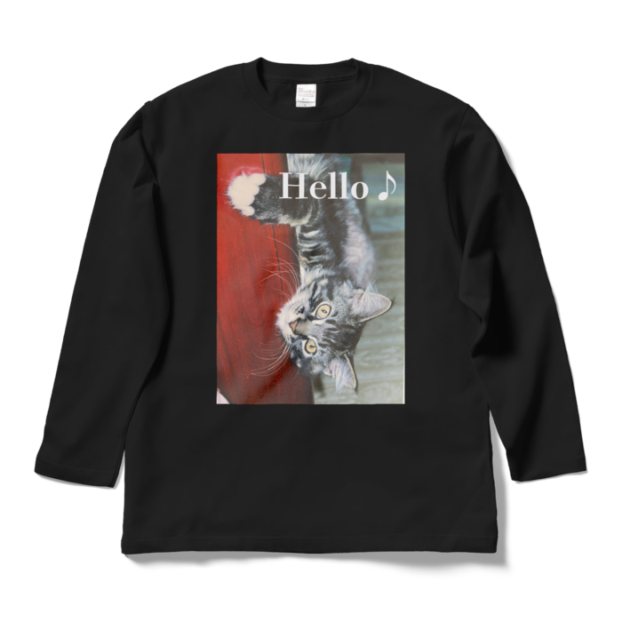 ロングスリーブTシャツ - L - ブラック