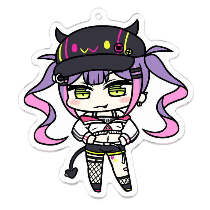 アクリルキーホルダー - 70 x 70 (mm)