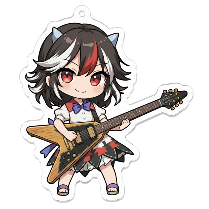 アクリルキーホルダー - 70 x 70 (mm)(キャラのみ)