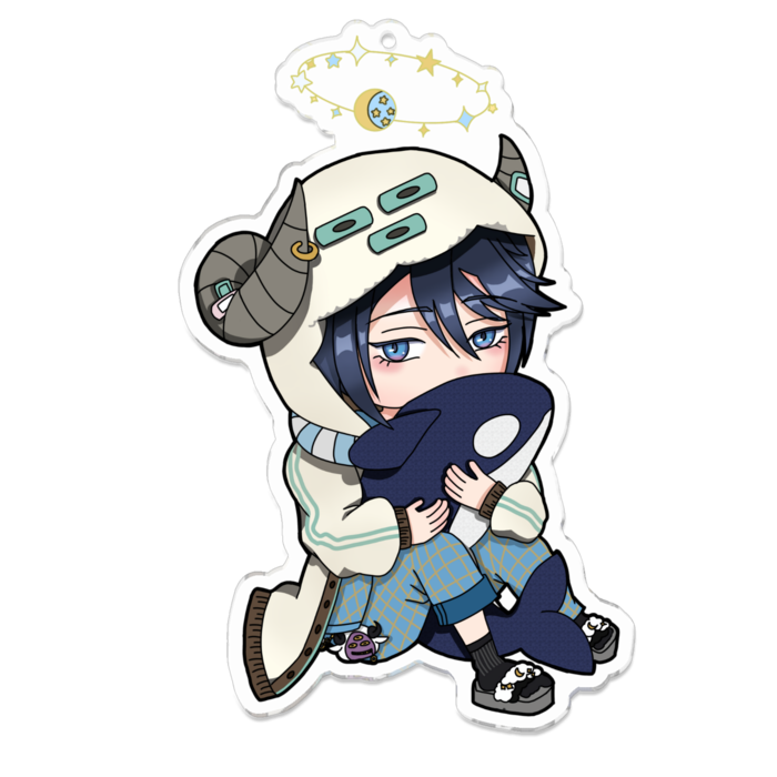 アクリルキーホルダー - 100 x 100 (mm)