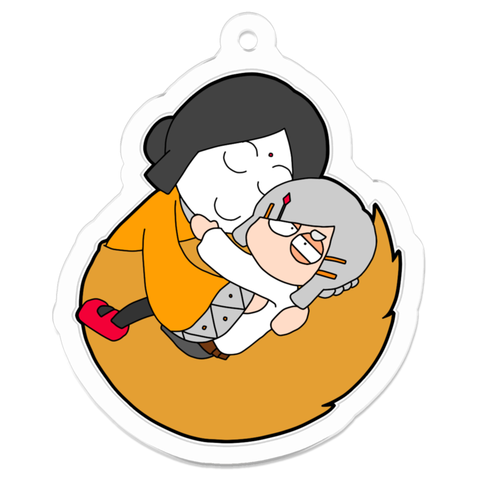 アクリルキーホルダー - 50 x 50 (mm)