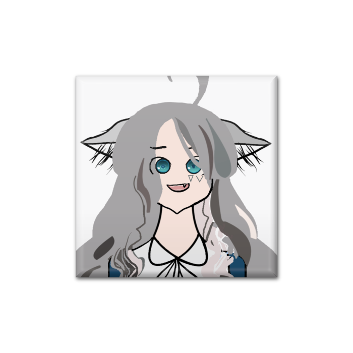 缶バッジ - 四角形40mm