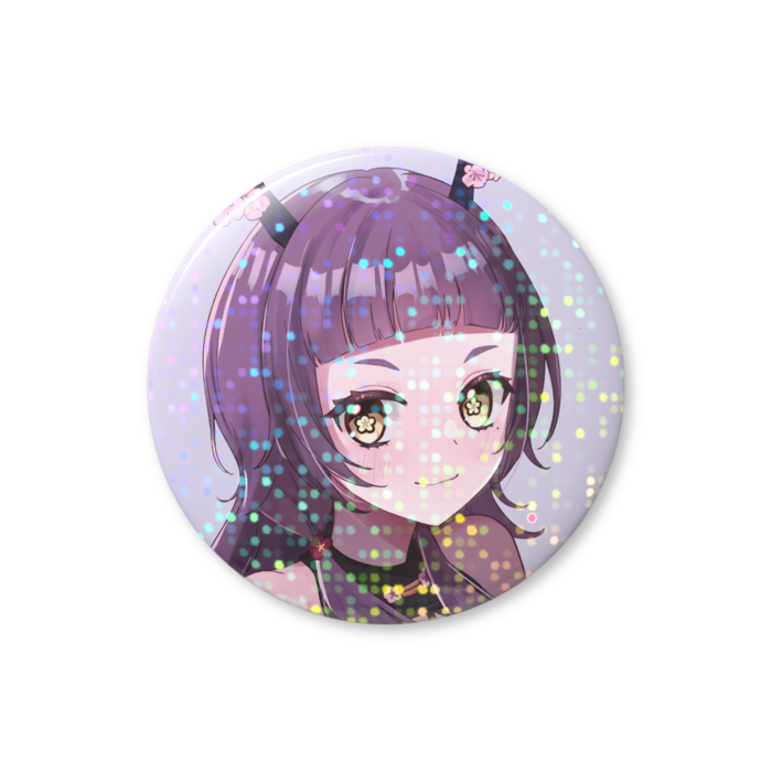 ホログラム缶バッジ - 32mm