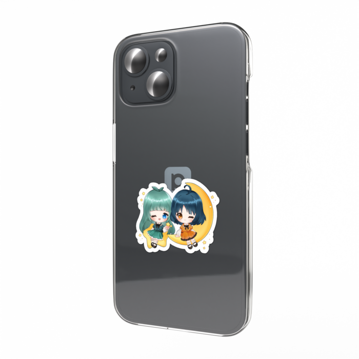 スマホステッカー（ウインク）