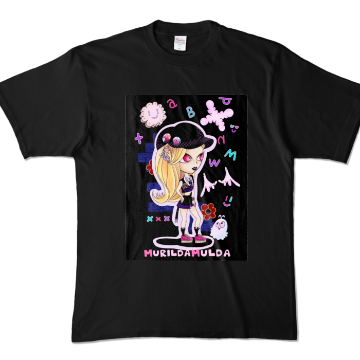 カラーTシャツ - XL - ブラック (濃色)