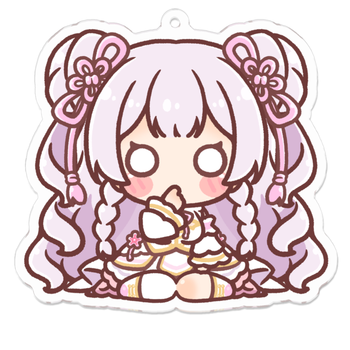 アクリルキーホルダー - 70 x 70 (mm)