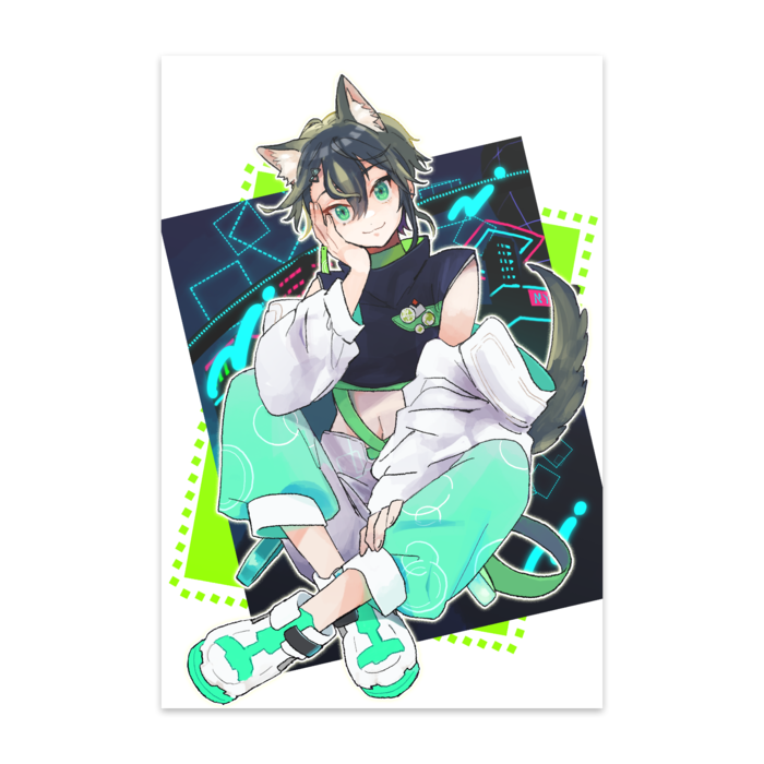 ポストカード(10枚セット) - ヴァンヌーボVGスノーホワイト195kg