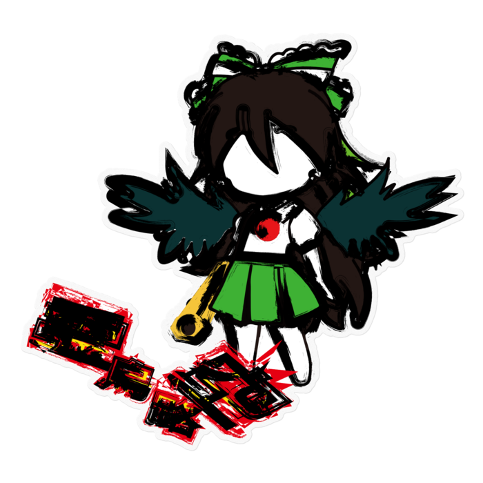 ステッカー - 160 x 160 (mm)