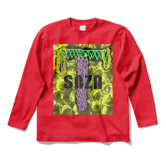 ロングスリーブTシャツ - S - レッド