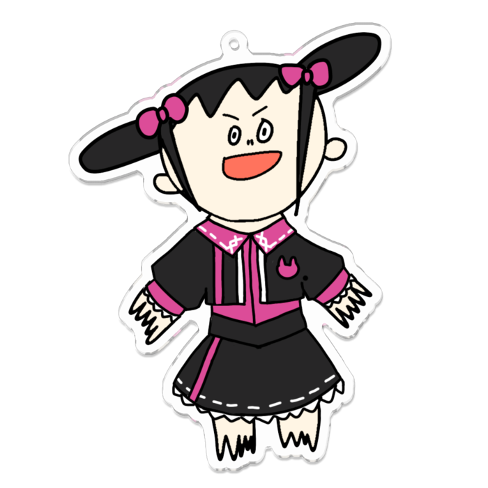 アクリルキーホルダー - 100 x 100 (mm)