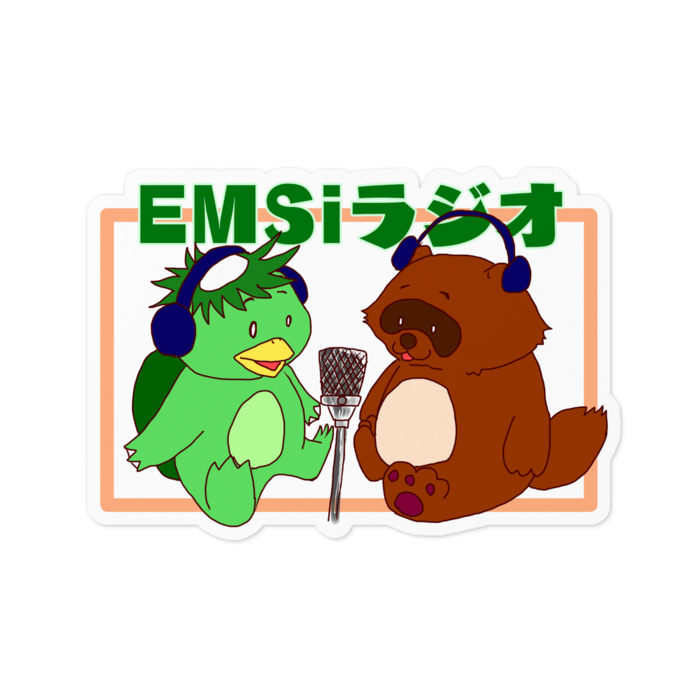 ステッカー - 100 x 100 (mm)