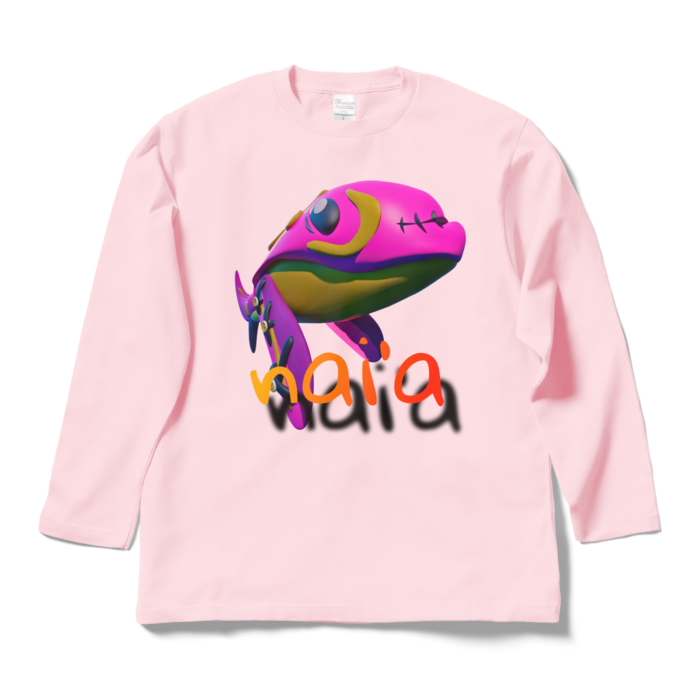ロングスリーブTシャツ - L - ライトピンク