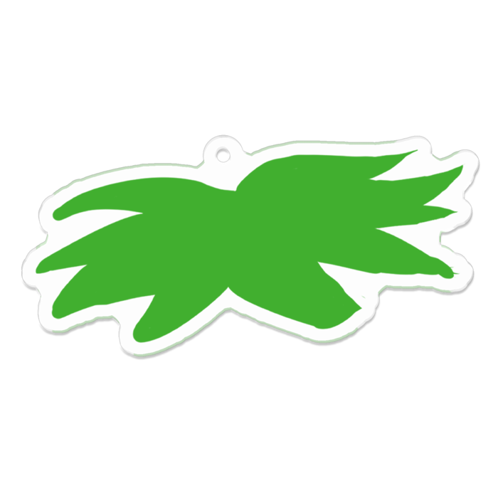 アクリルキーホルダー - 70 x 70 (mm)(ヘタ)