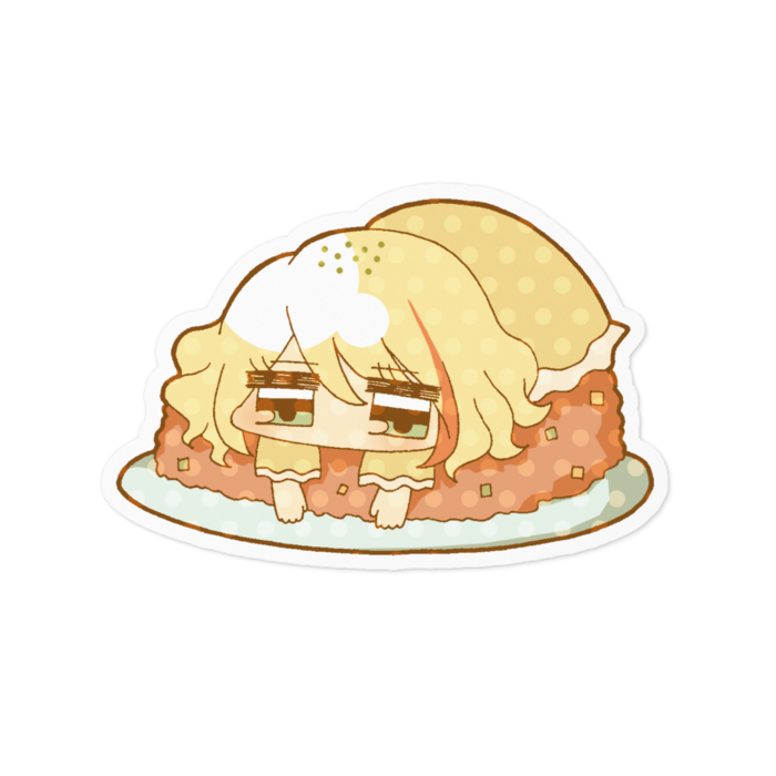 ステッカー - 100 x 100 (mm)