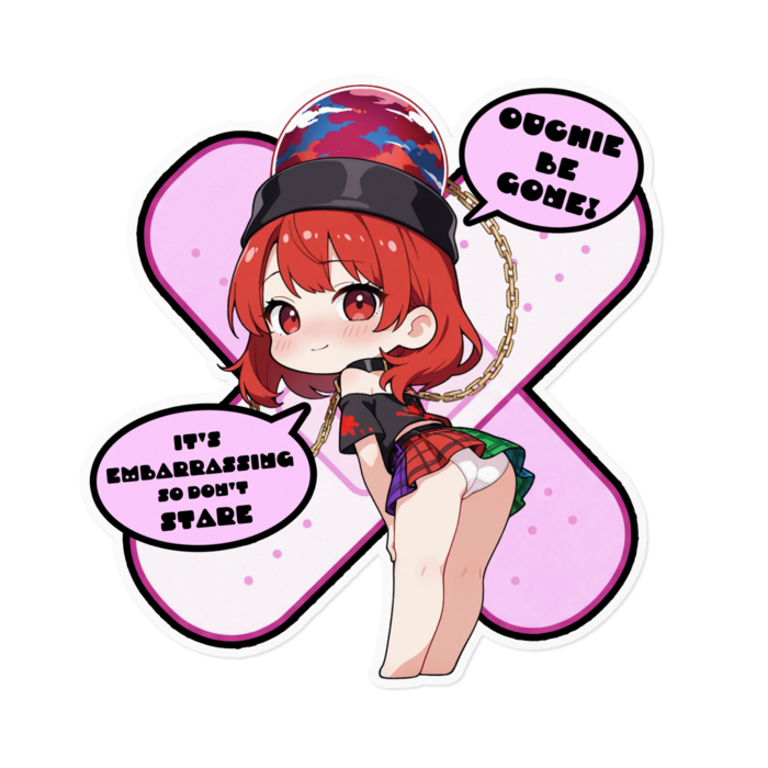 ステッカー - 160 x 160 (mm)