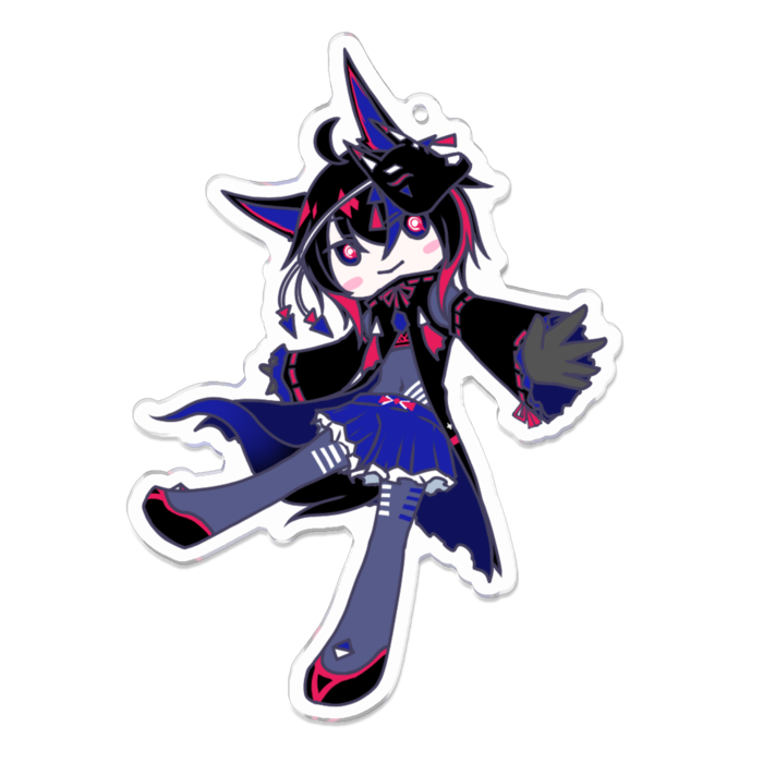アクリルキーホルダー - 100 x 100 (mm)