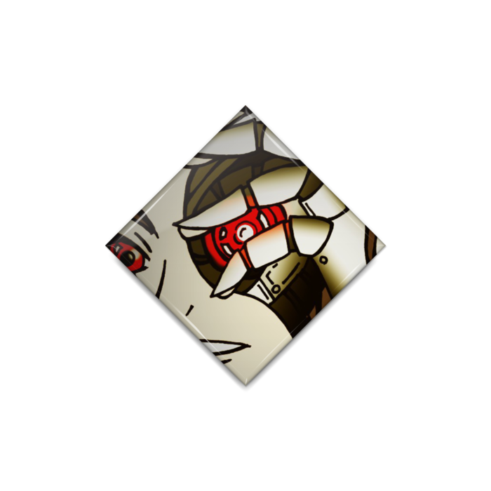 缶バッジ - ひし形40mm