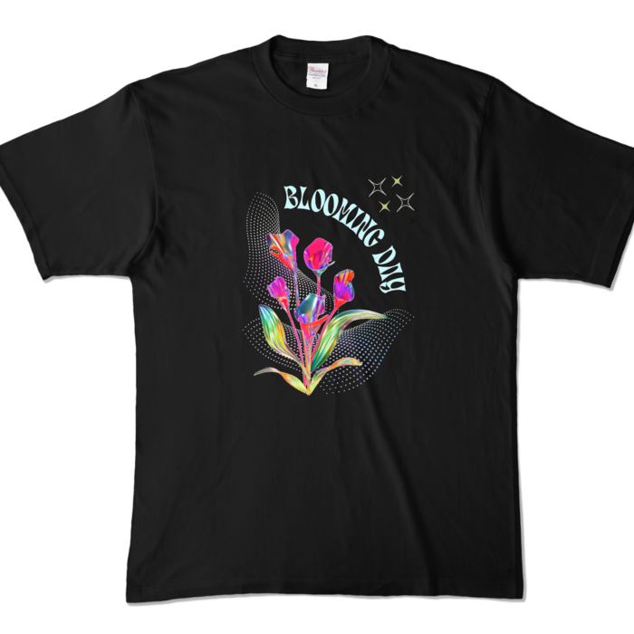 カラーTシャツ - XL - ブラック (濃色)