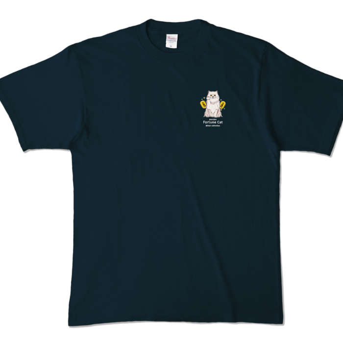カラーTシャツ - XL - ネイビー (濃色)