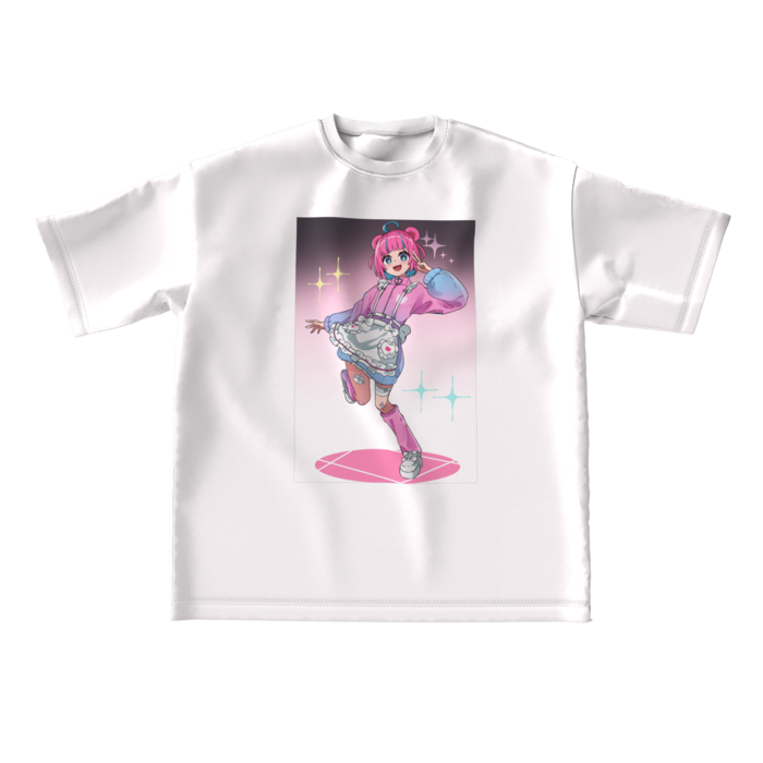 白Tシャツ - L - 正面