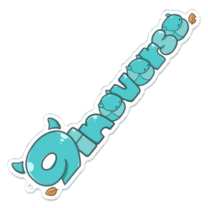 アクリルキーホルダー - 100 x 100 (mm)