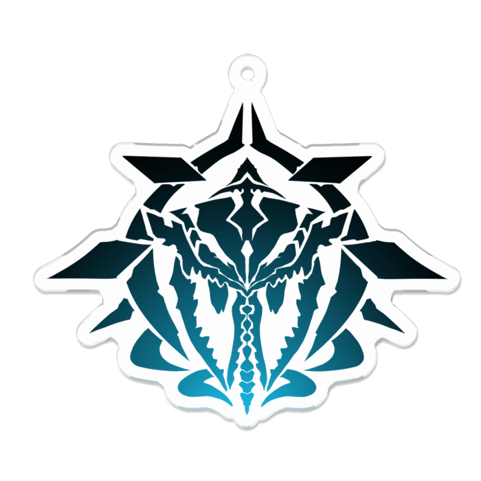 アクリルキーホルダー - 70 x 70 (mm)