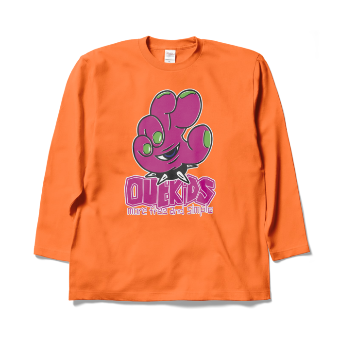 ロングスリーブTシャツ - XL - オレンジ