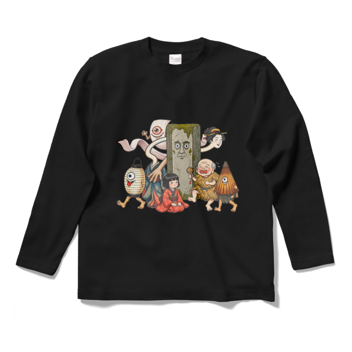ロングスリーブTシャツ - S - ブラック