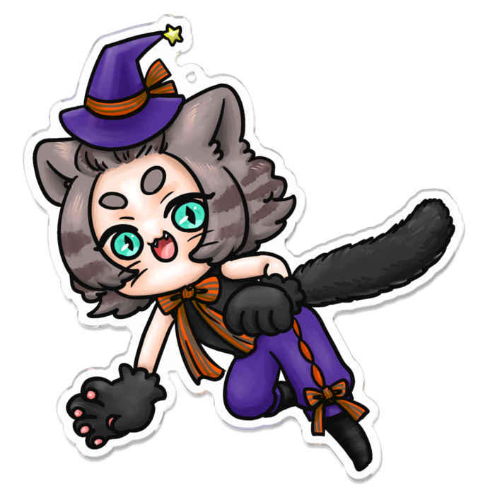 アクリルキーホルダー - 100 x 100 (mm)