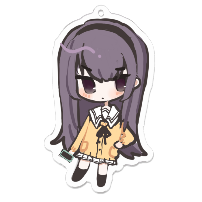 アクリルキーホルダー - 70 x 70 (mm)