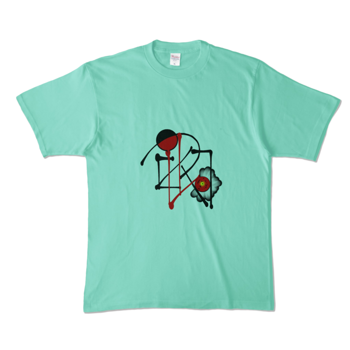 カラーTシャツ - XL - アイスグリーン (淡色)