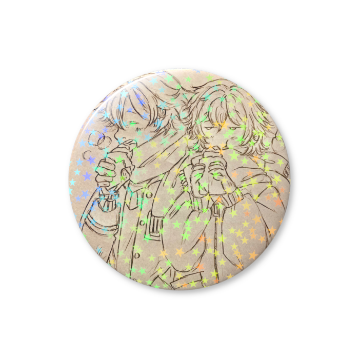 ホログラム缶バッジ - 56mm