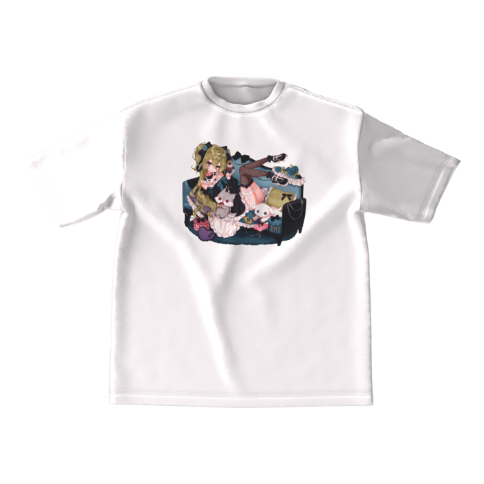 ビッグシルエットTシャツ - M -  【白】