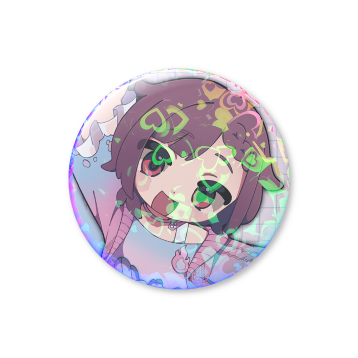 ホログラム缶バッジ - 56mm