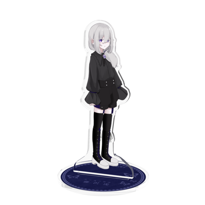 藤沢虎アクリルフィギュア - 100x100mm