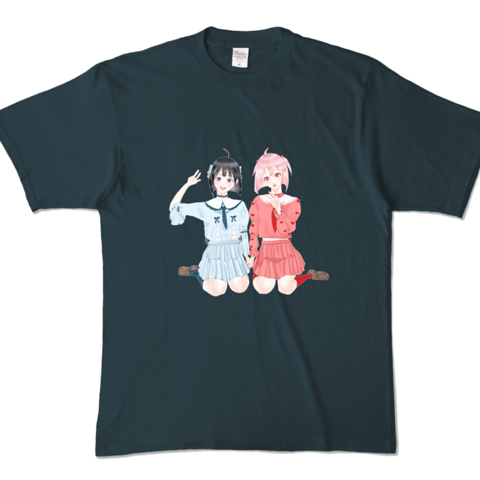 カラーTシャツ - XL - デニム (濃色)