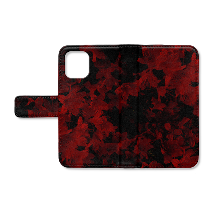 【Azalea(R)】手帳型iPhoneケース - iPhone12 mini - ストラップ穴 なし