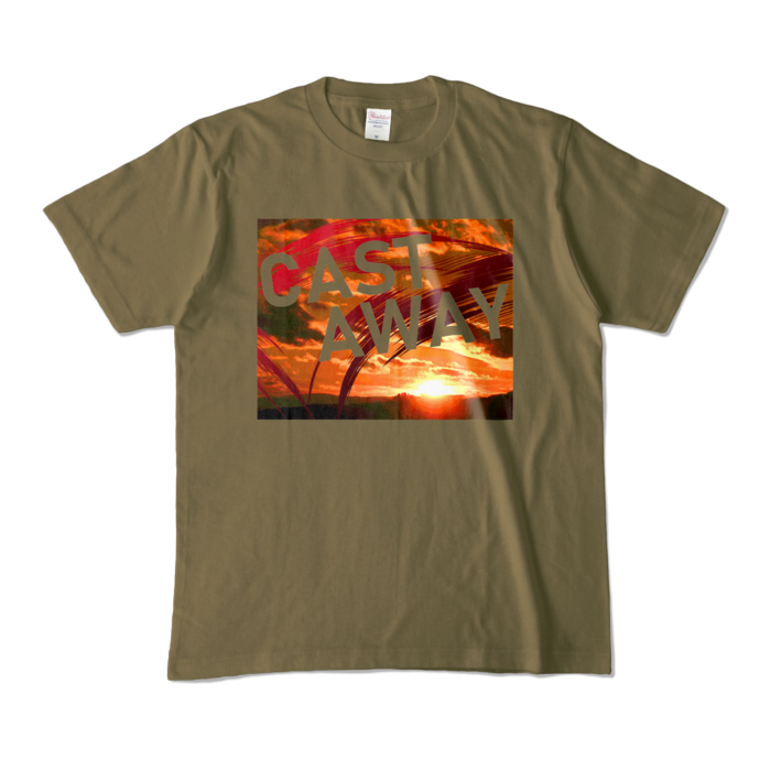 カラーTシャツ - M - オリーブ (濃色)