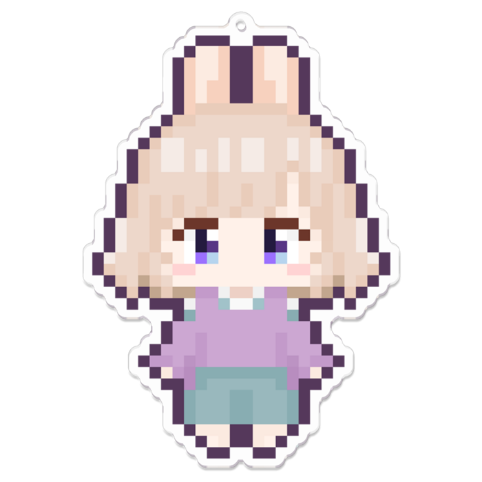 アクリルキーホルダー - 100 x 100 (mm)