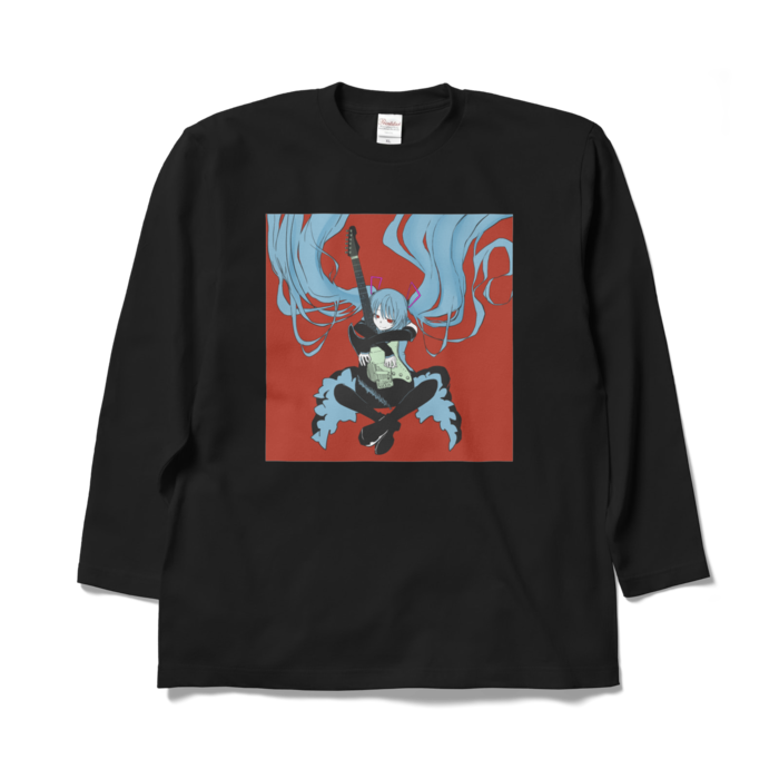 ロングスリーブTシャツ - XL - ブラック