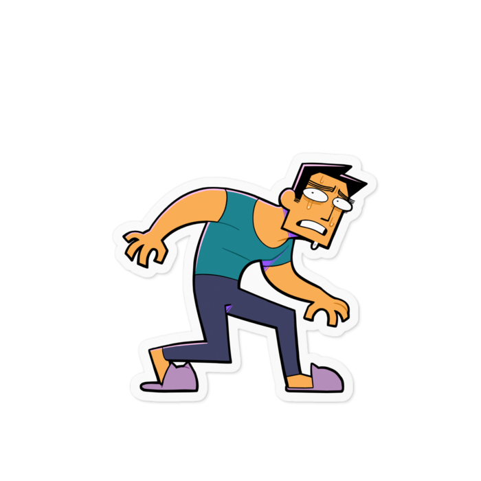 ステッカー - 100 x 100 (mm)