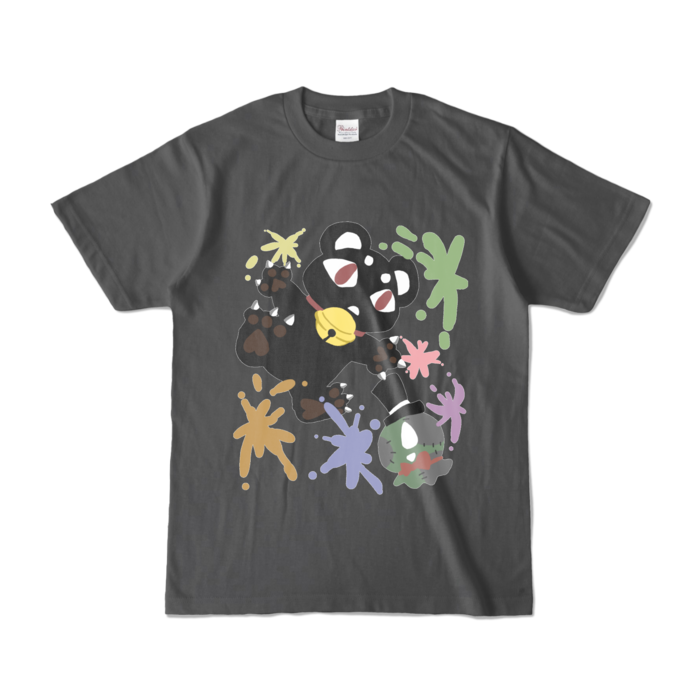 カラーTシャツ - S - チャコール (濃色)