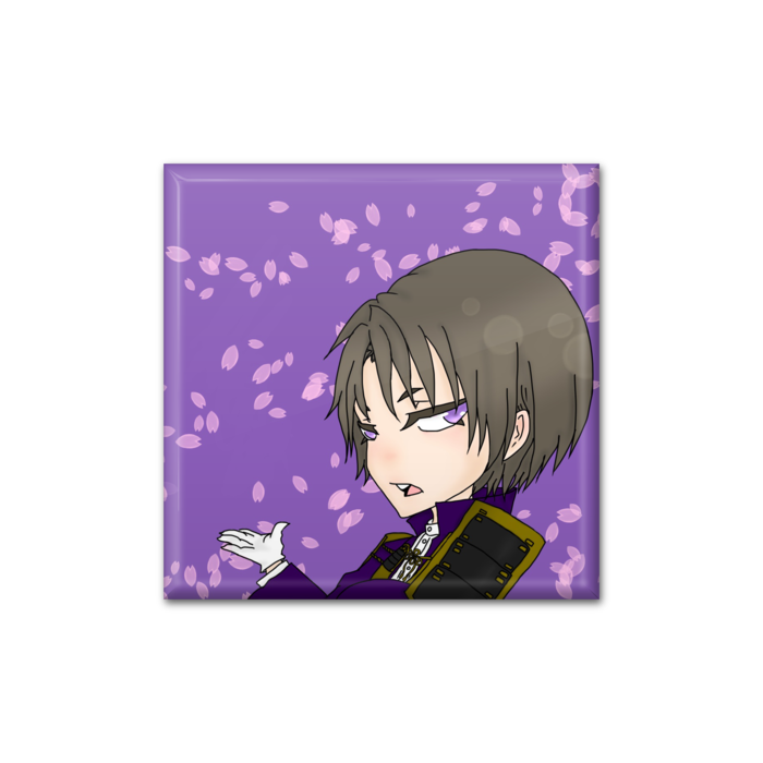 へし切長谷部 缶バッジ 雪椿 Booth