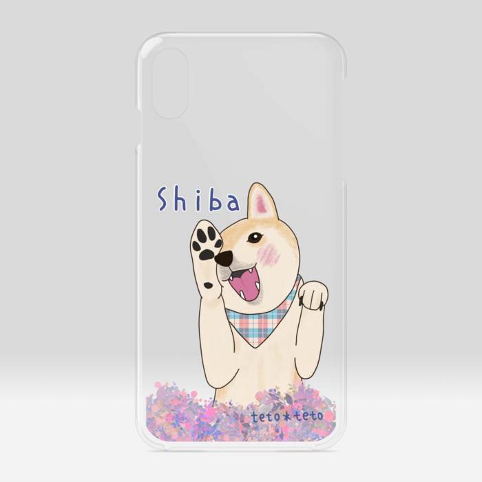 クリアiPhoneケース - iPhone XSMax