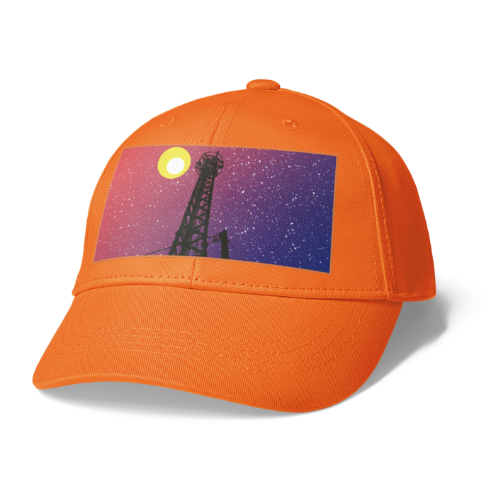 キャップ - オレンジ