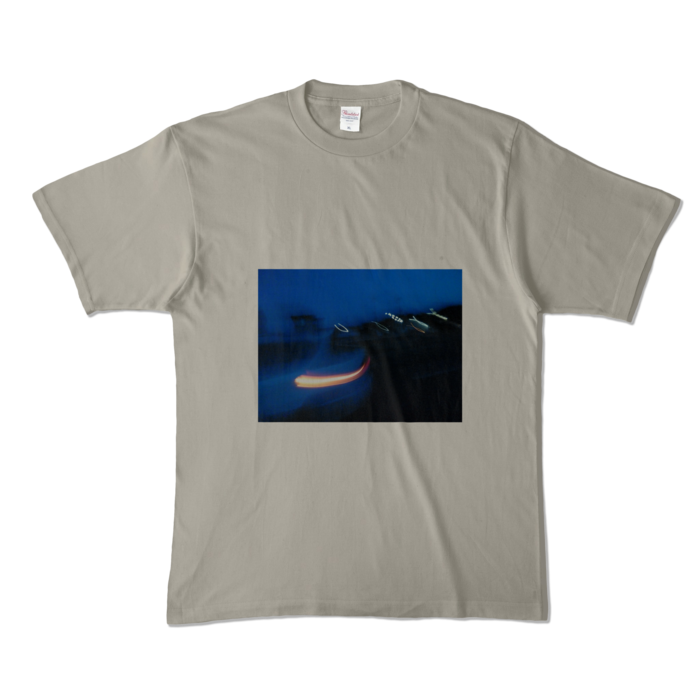 カラーTシャツ - XL - シルバーグレー (淡色)